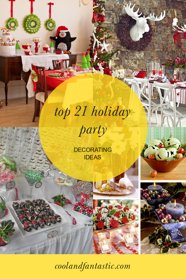 Top 21 Holiday Party Decorating Ideas Home, Family, Style and Art Ideas